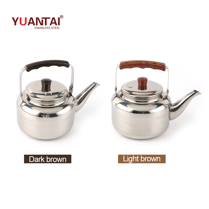 Stainless Steel Tea Pot 1.0L/1.6L/2.0L3.0L4.0L Stove Top Tea Pot And Water Kettle