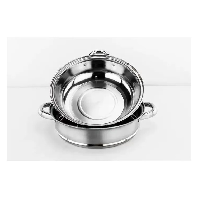 Hot selling stainless steel 5 layer steamer cooking food steamer cooking pot cookware for kitchen