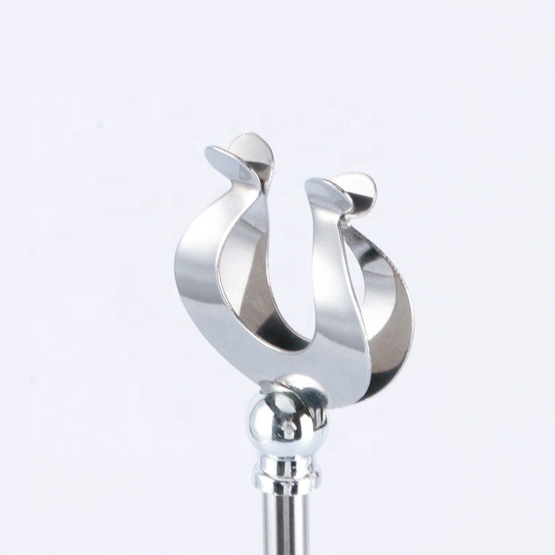 Wholesale Different Size Stainless Steel Buffet Table Number Stand For Restaurant Wedding Table Place Card Holder Stand