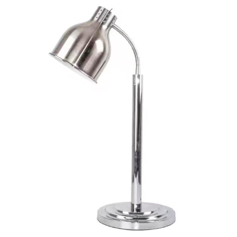 Restaurant buffet utensils silver food insulation lamp infrared heating lamp kitchen buffet food warmer lamp