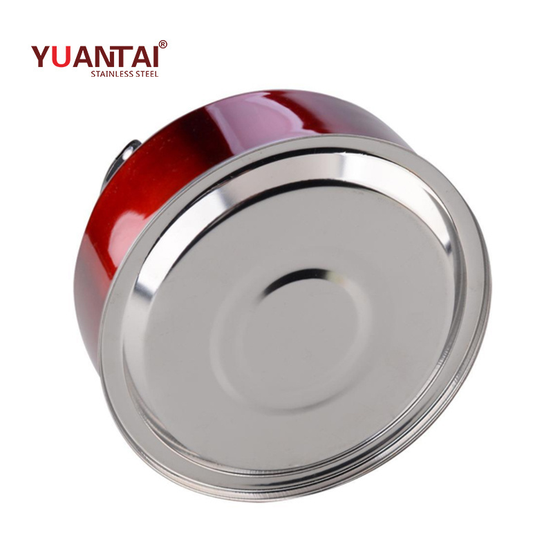 Gas Metal Silver Stovetop Induction Modern Tea Kettle Stove Top Stainless Steel Whistling Kettle Red Black Blue Color