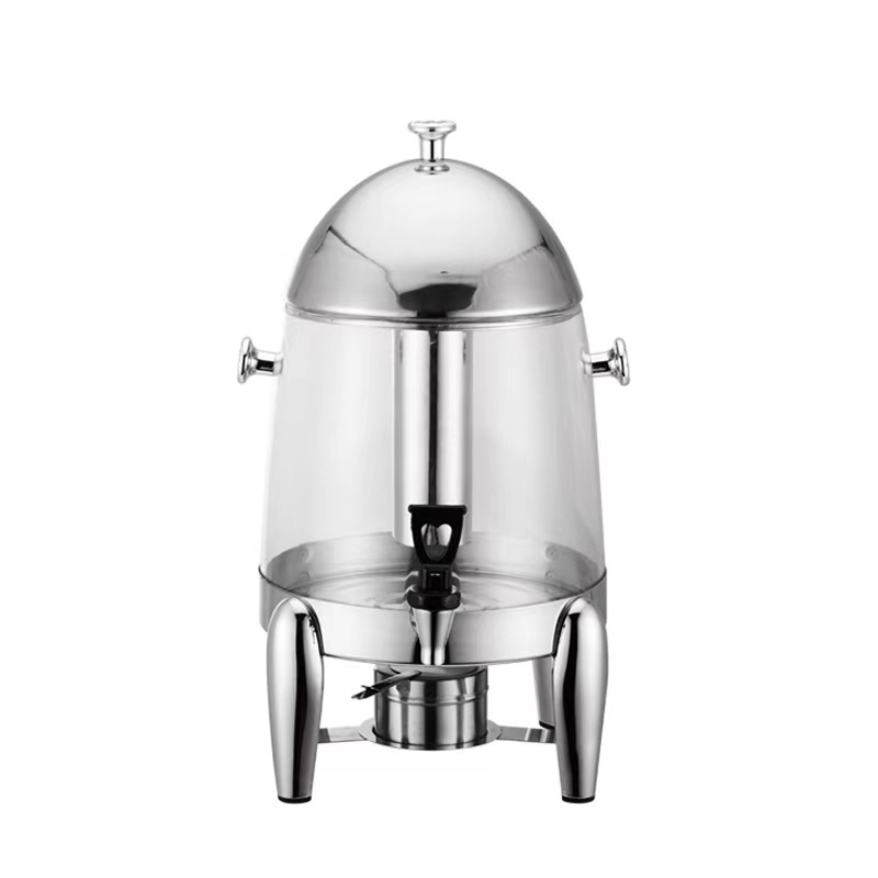 High Quality 12 liters Stainless Steel Gold Plating Coffee Urn 3 Gallon luxury Chafer Urn