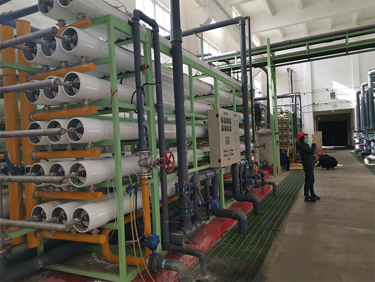 Large scale water treatment plant 30t/h clean water filtration and desalination machinery