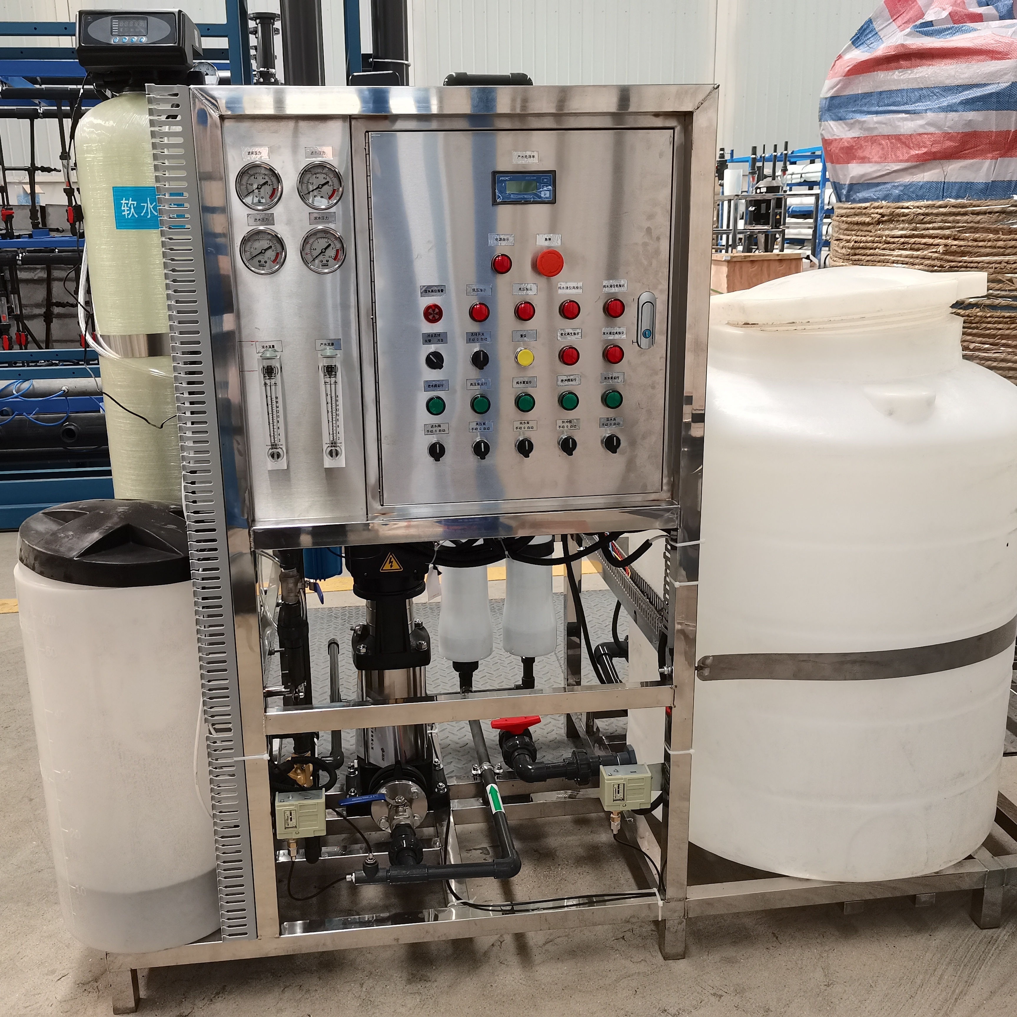 500lph Water Purifier Reverse Osmosis System Water Filter Wide Range Of Applications