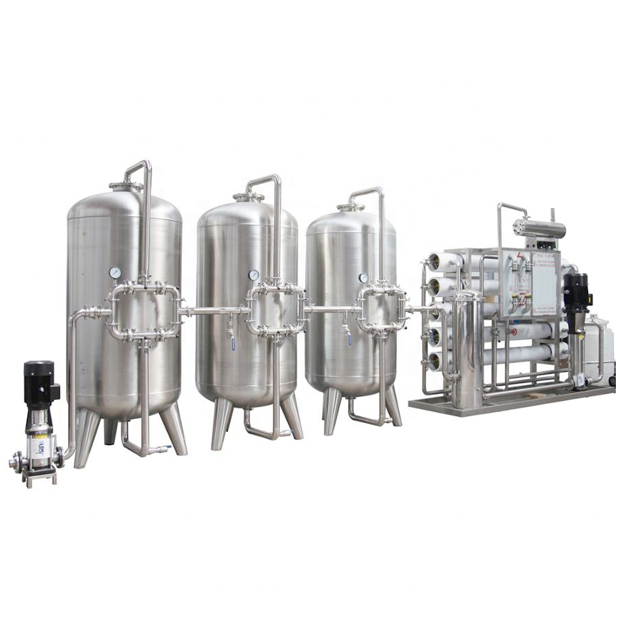 High Efficiency Water Purification 500Lph Commercial Ro Reverse Osmosis Water Purification Equipment Filtration System