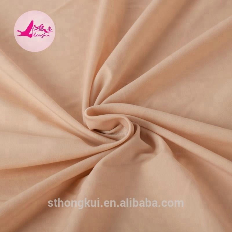 Soft full dull nylon swimwear fabric/80 nylon 20 spandex fabric for underwear fabric