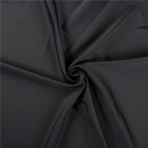 Low price 170gsm 90 polyester 10 spandex fabric/esd polyester plain dyed fabric for swimsuit