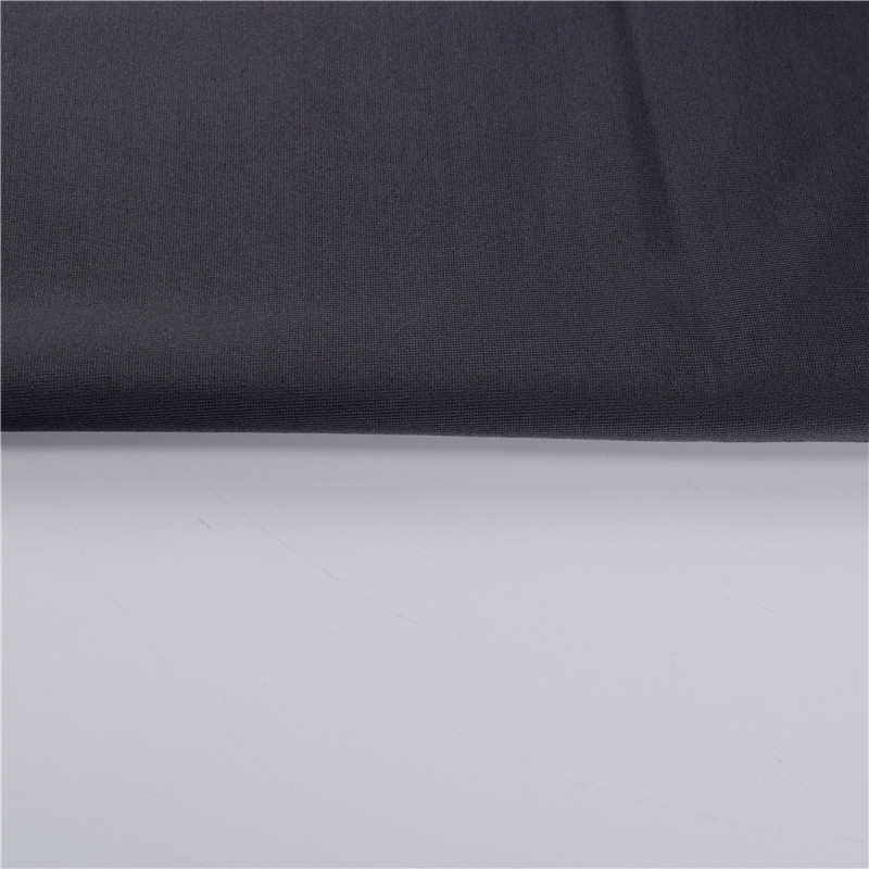 Low price 170gsm 90 polyester 10 spandex fabric/esd polyester plain dyed fabric for swimsuit