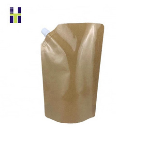 sanitizer hand wash liquid soap shampoo Kraft paper refill pouch