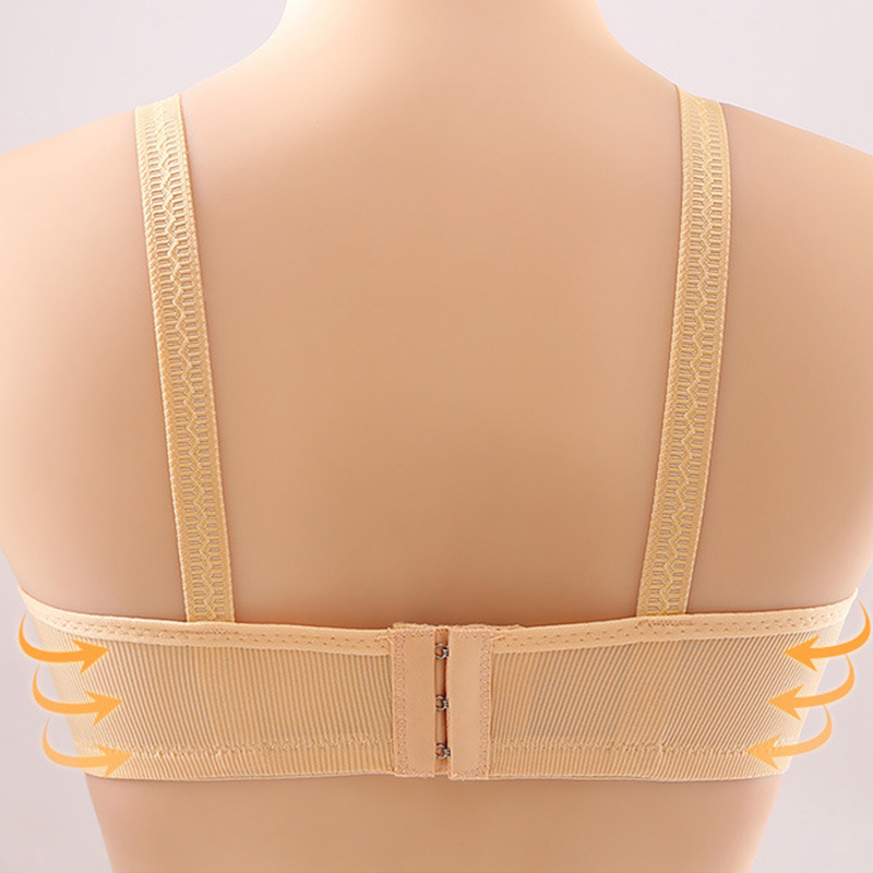 Wholesale Comfortable Wireless Front Buckle Pregnancy Breastfeeding Maternity Nursing Bra Underwear