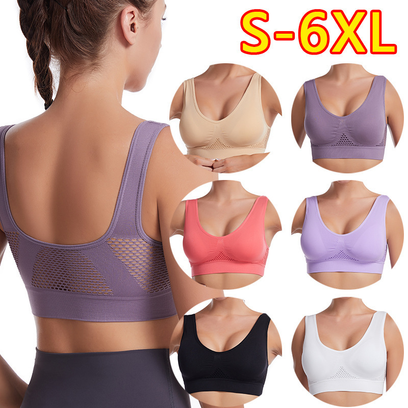 Women Seamless bra Wholesale Activewear Perfect Aire Cooling Mesh Seamless Sports Bra