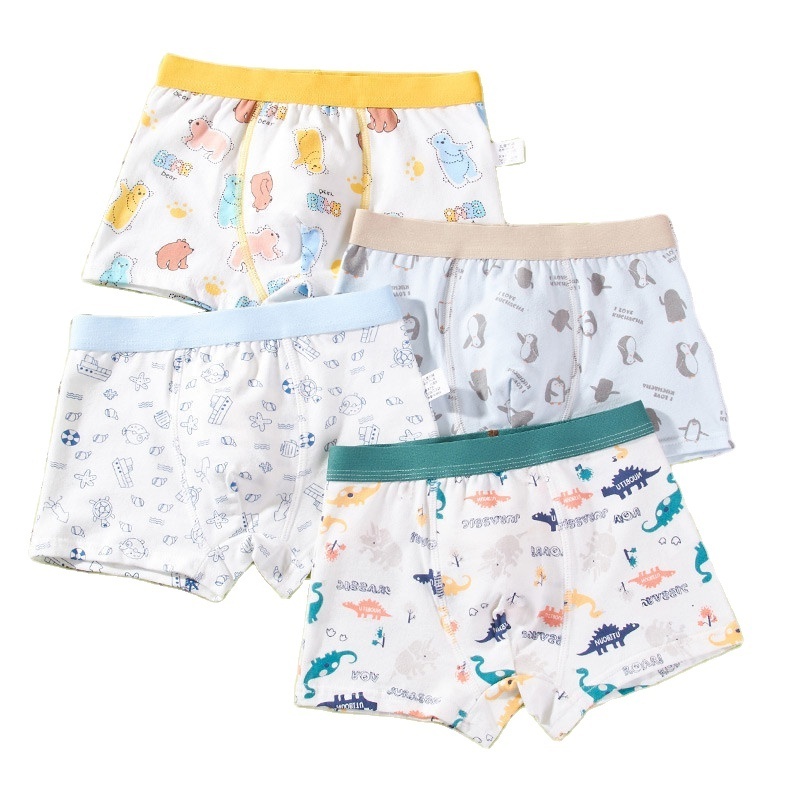 Children's Underwear For Kids Cartoon Shorts Cotton Underpants Boys Panties