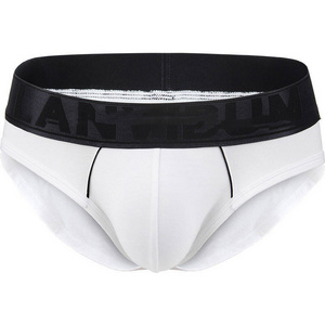 Plus Size Man Briefs Cotton Underwear Custom White Briefs Mens For Sexy Pouch Bulge