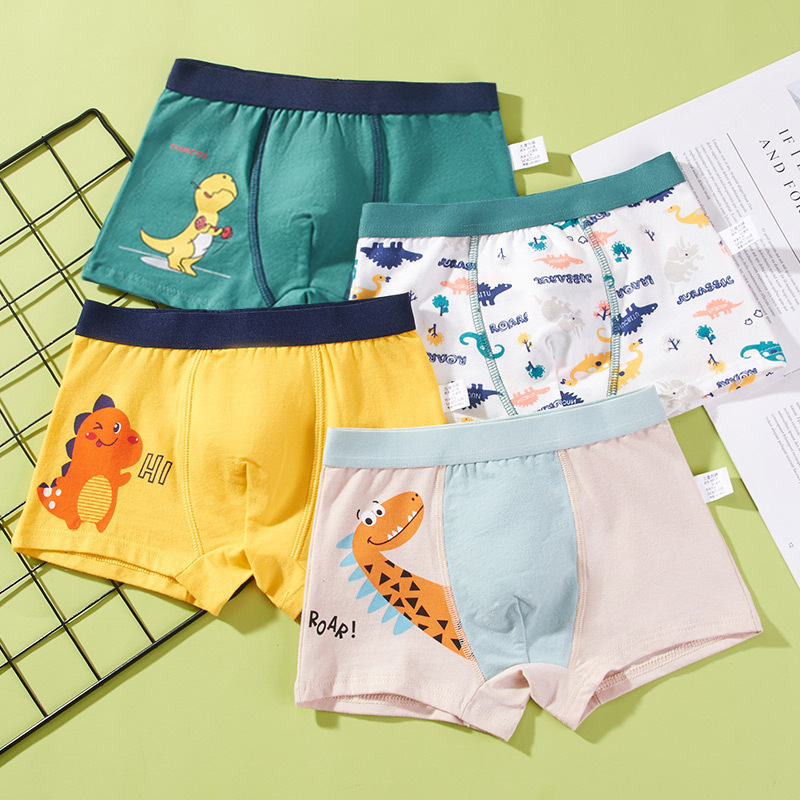 Children's Underwear For Kids Cartoon Shorts Cotton Underpants Boys Panties