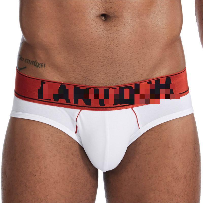 Plus Size Man Briefs Cotton Underwear Custom White Briefs Mens For Sexy Pouch Bulge