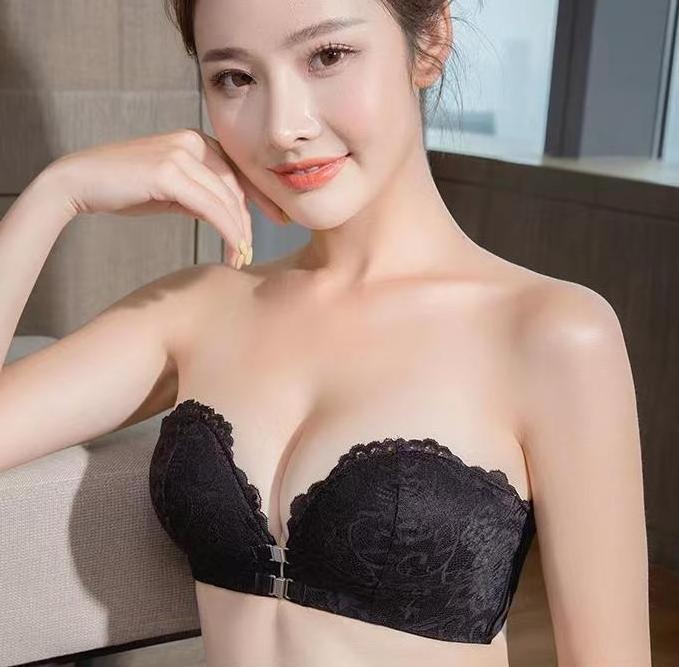 high quality seamless first bra for teen girls adjustable strap workout lace half bra  strapless bras for women