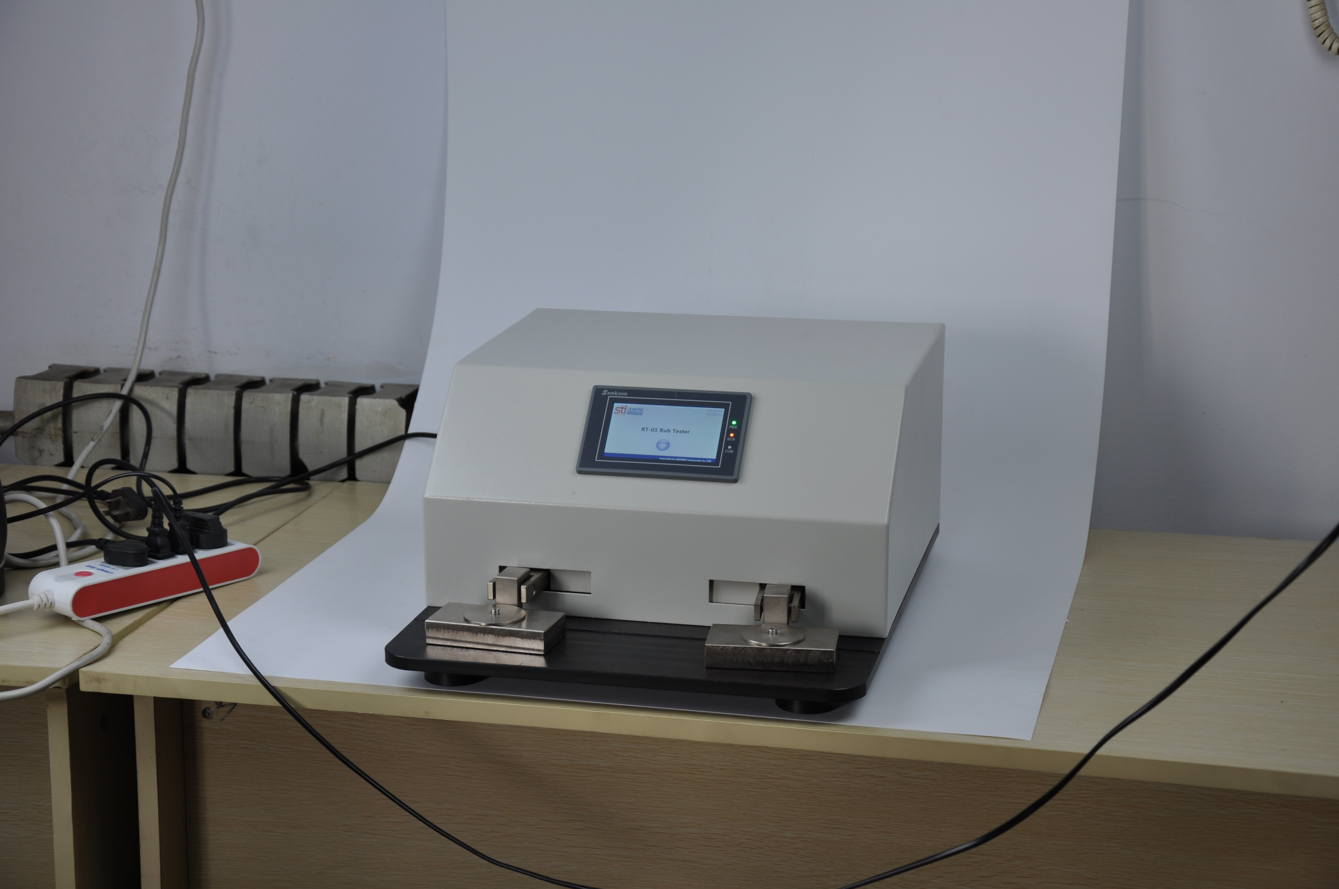 Printing and Paper Ink Rub Resistance Test Machine Friction tester for laboratory