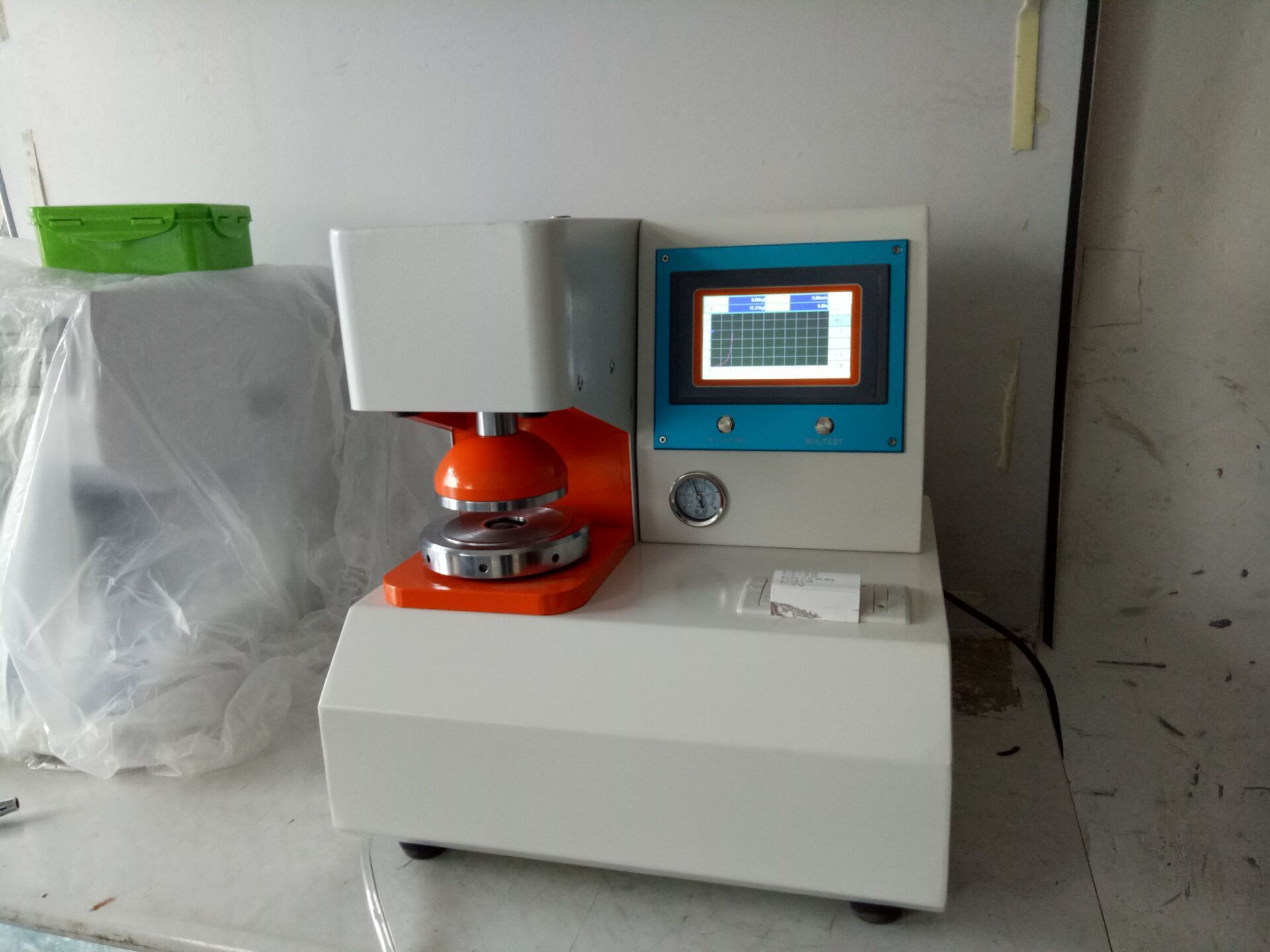 Mullen paper test testing machine astm d3786 burst strength tester laboratory tester