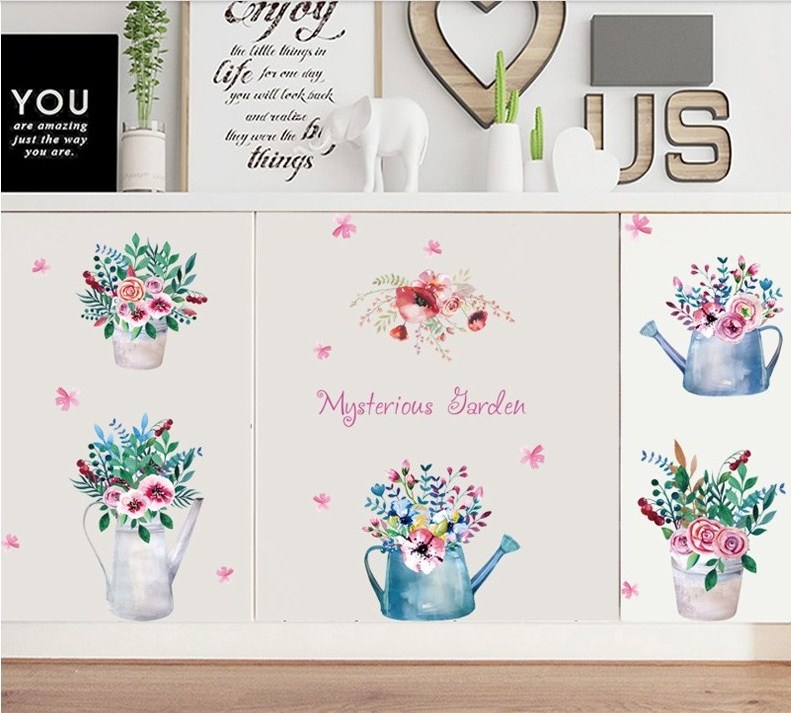 Beautiful Plants Design Wall Decals Stickers | Bestsuppliers.com