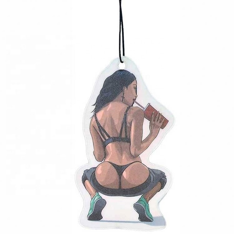 Wholesale luxury fashion custom unique sexy girl car air freshener