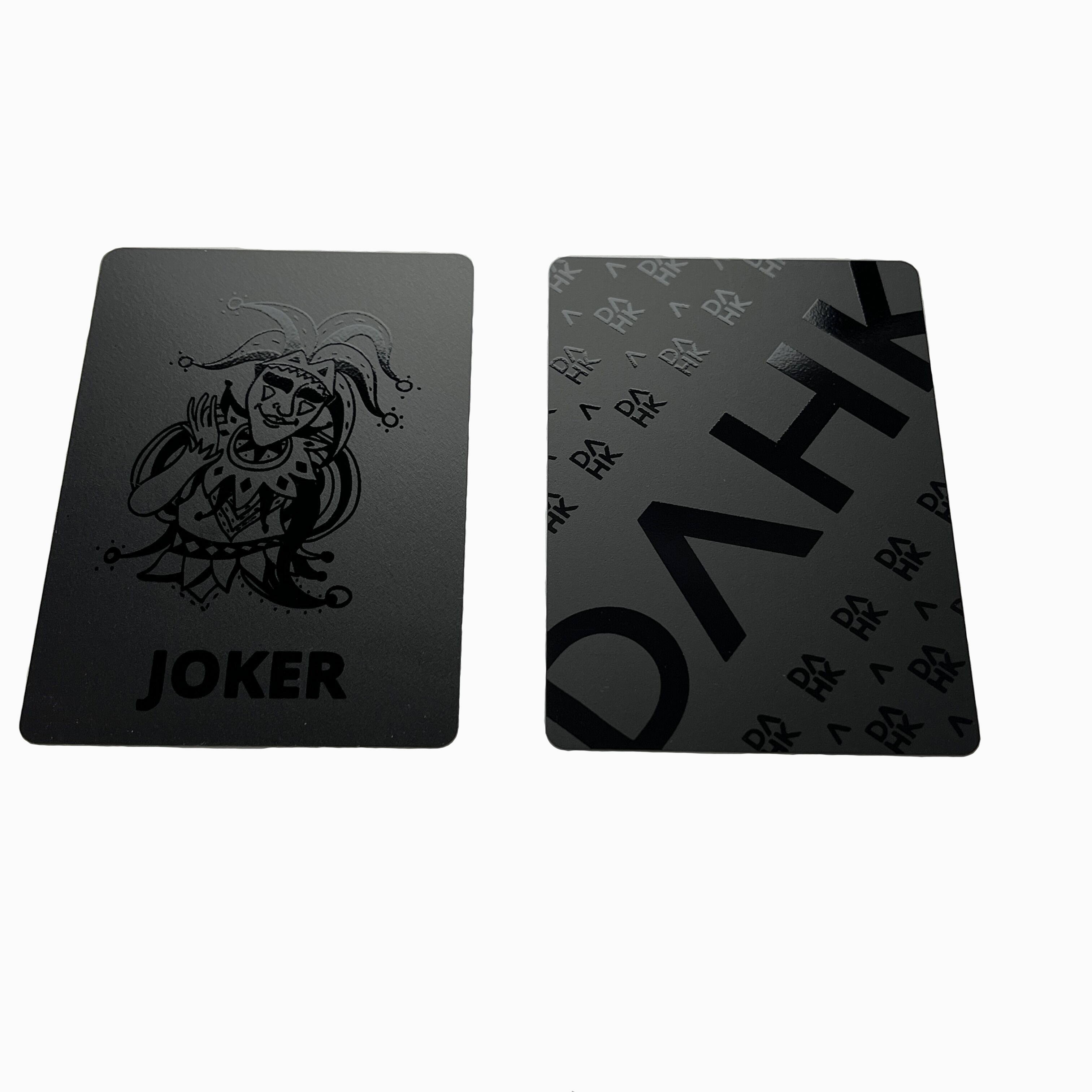 Custom Logo PVC Playing Cards Plastic Playing Cards Poker Card Game