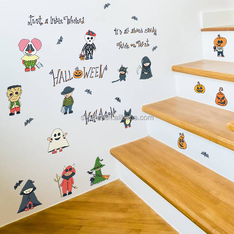 Halloween Decoration Wall Stickers