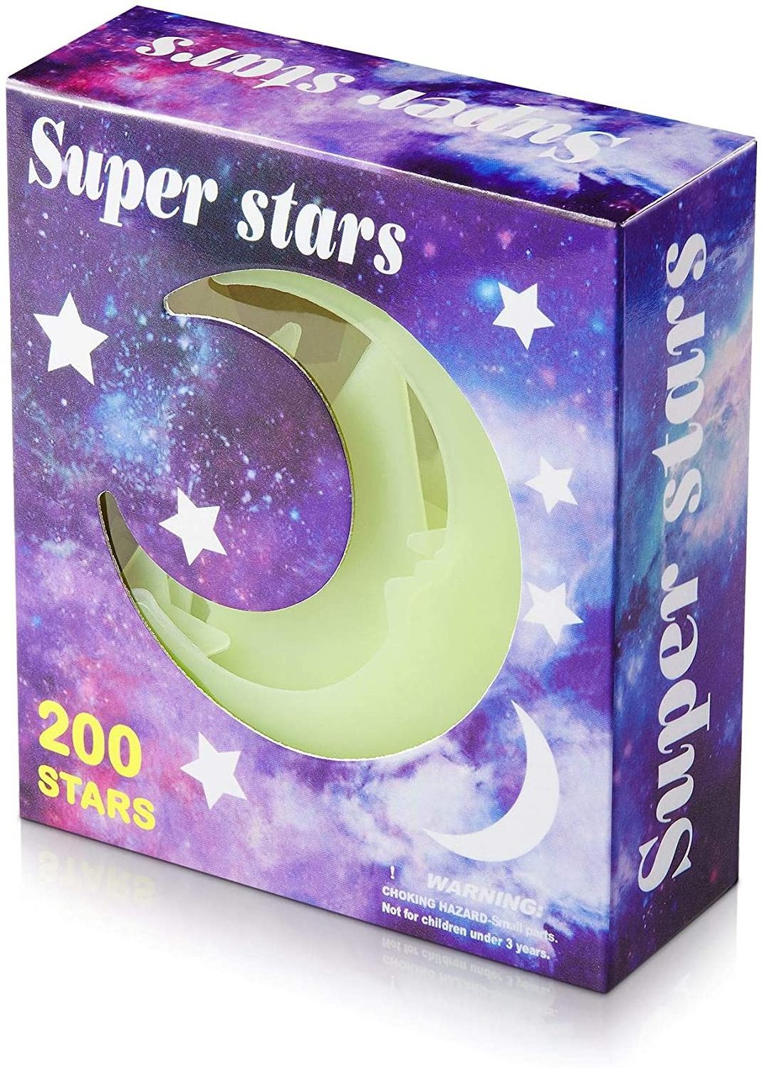 Fluorescent Decor Stars and Moon Luminous Room Sticker Kids for Decoration  Wallpaper Sticker