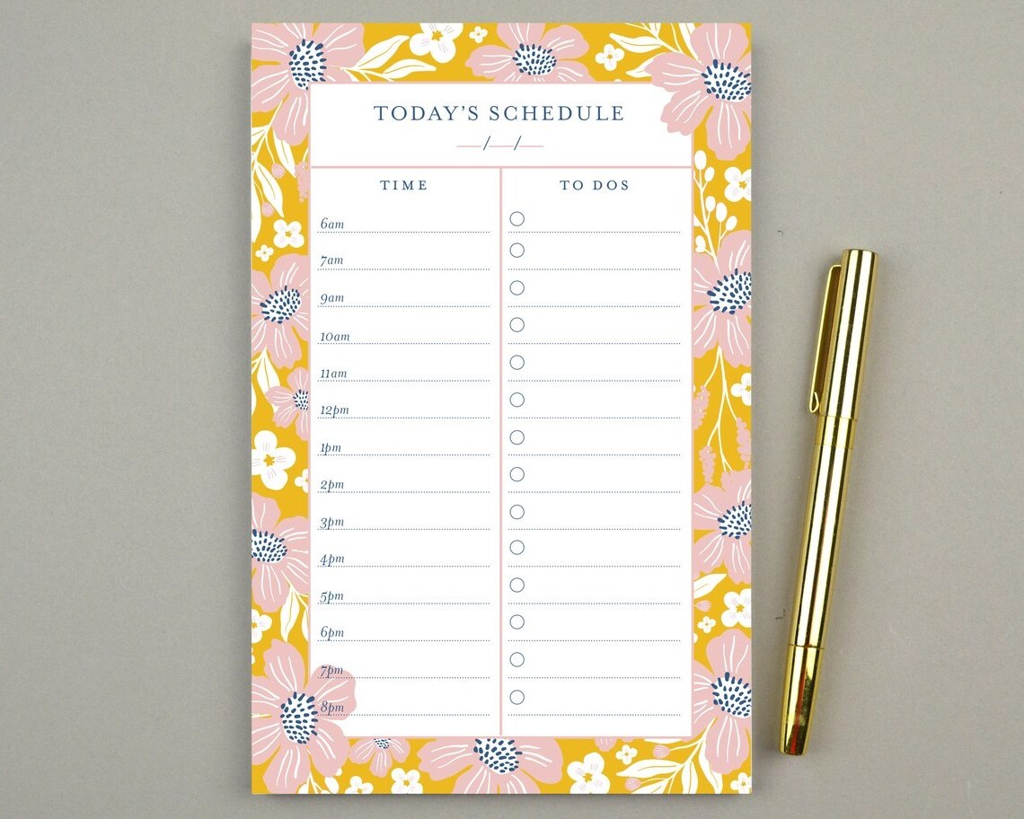 Custom Printing Eco Friendly Die Cut Memo Notes Notebook Stationery Paper A5 A4 Size To Do List Notepad