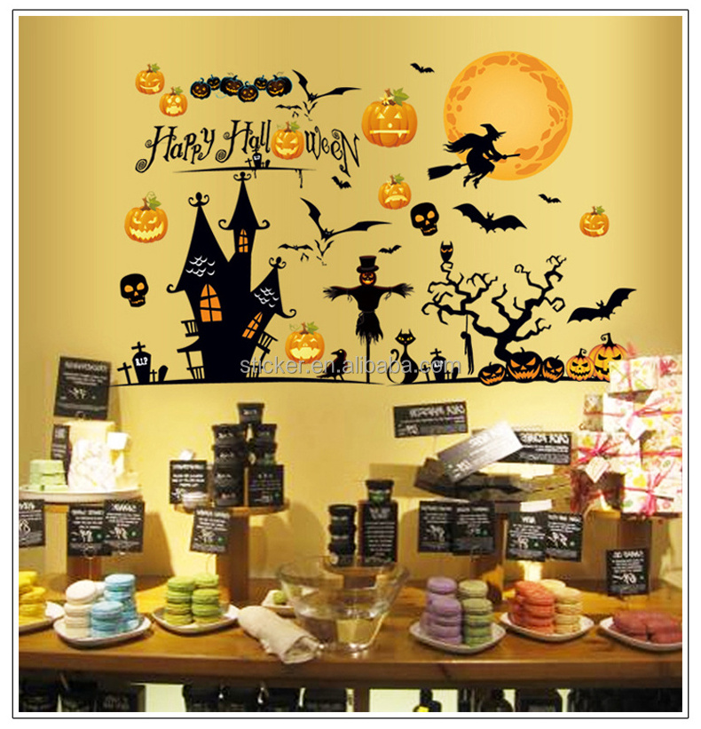 Halloween Decoration Wall Stickers