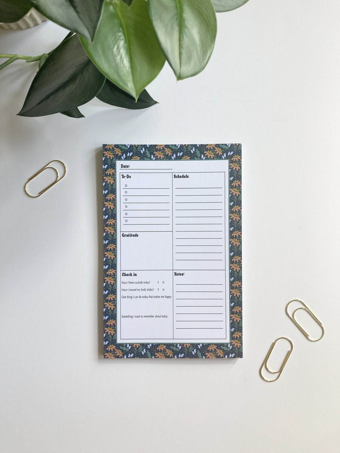 Custom Printing Eco Friendly Die Cut Memo Notes Notebook Stationery Paper A5 A4 Size To Do List Notepad