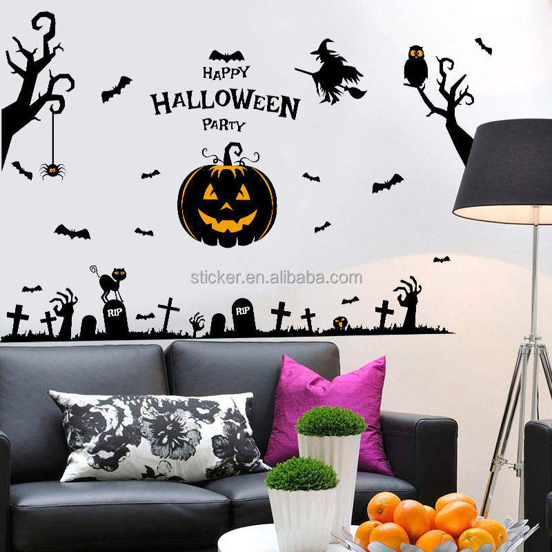 Halloween Decoration Wall Stickers