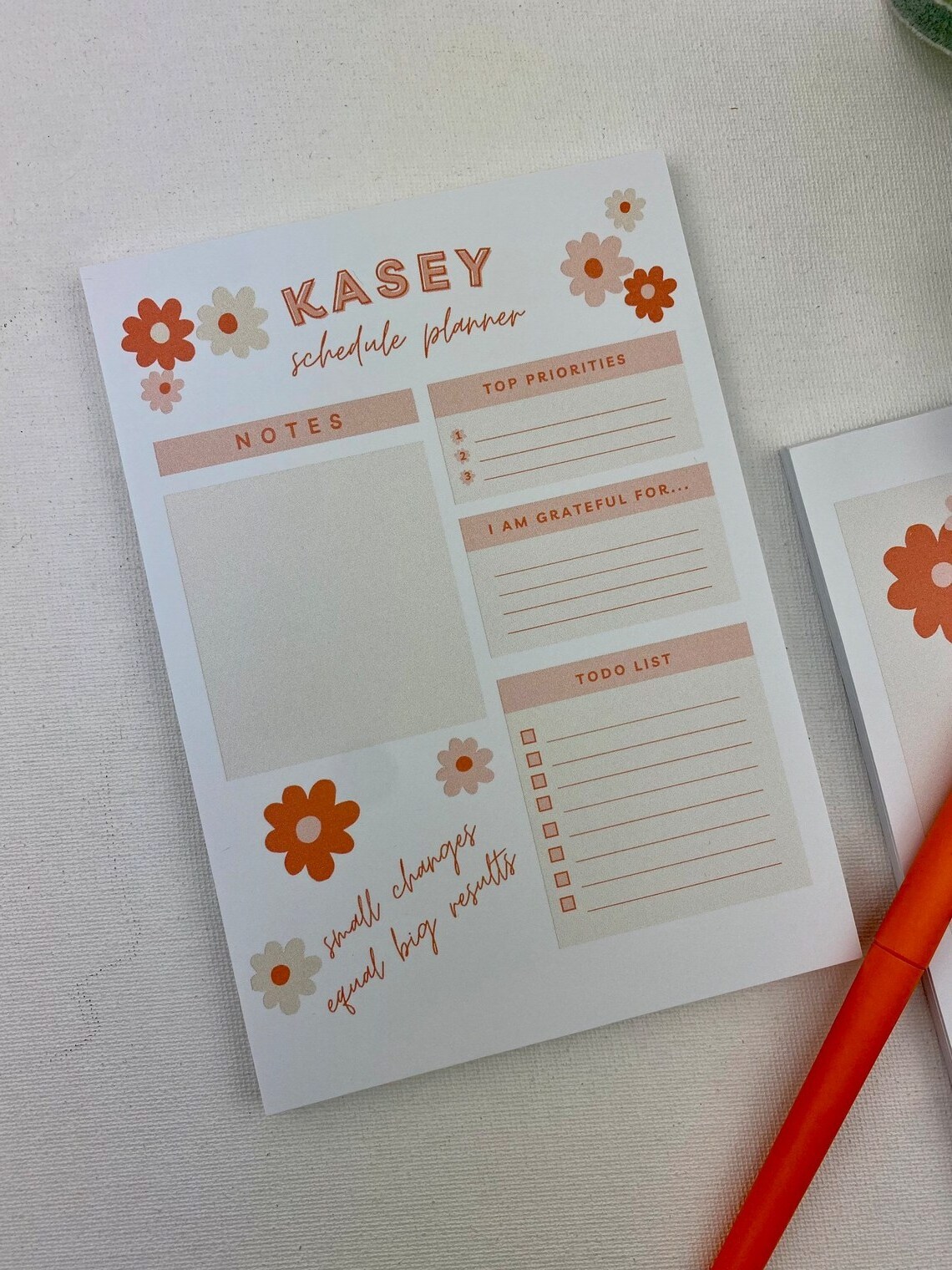 Custom Printing Eco Friendly Die Cut Memo Notes Notebook Stationery Paper A5 A4 Size To Do List Notepad