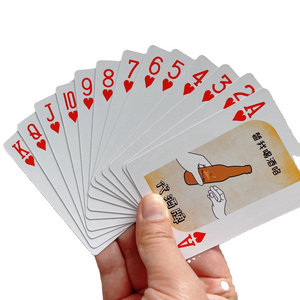 Custom Jumbo Large Playing Cards Kem Poker Cards Advertising Wholesale