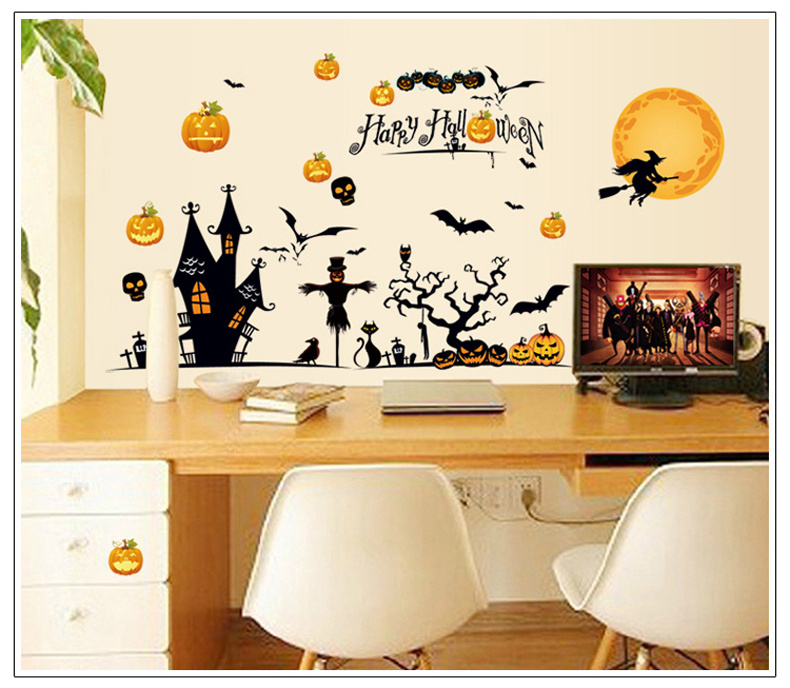 Halloween Decoration Wall Stickers