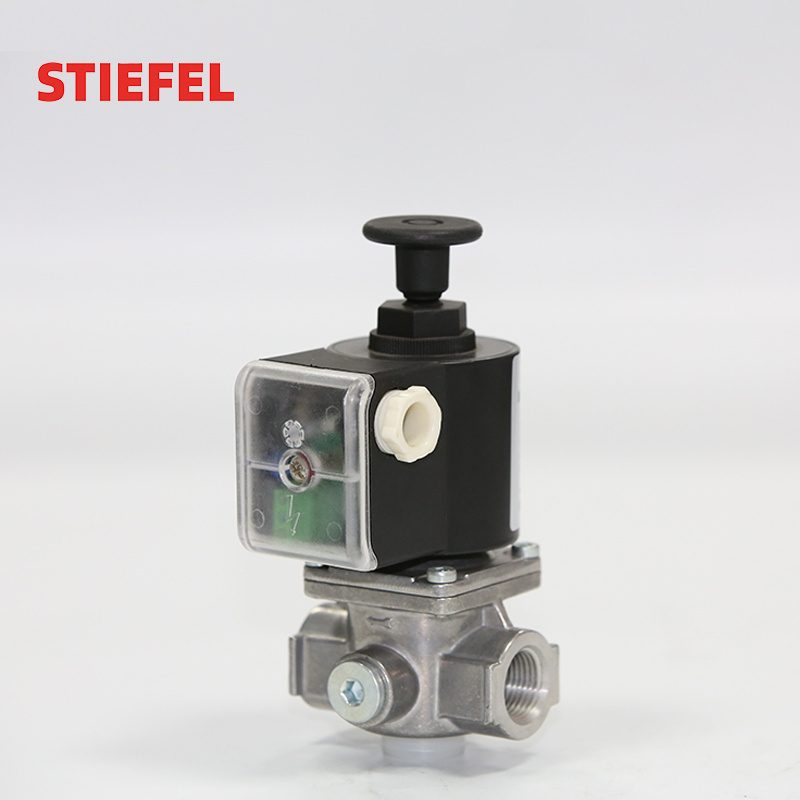 DEVMG series--Manual Normally Closed Emergency Shut-off Valve solenoid valve 1/4 gas