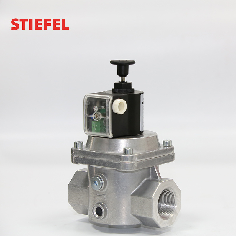 DEVMG series--Manual Normally Closed Emergency Shut-off Valve solenoid valve 1/4 gas