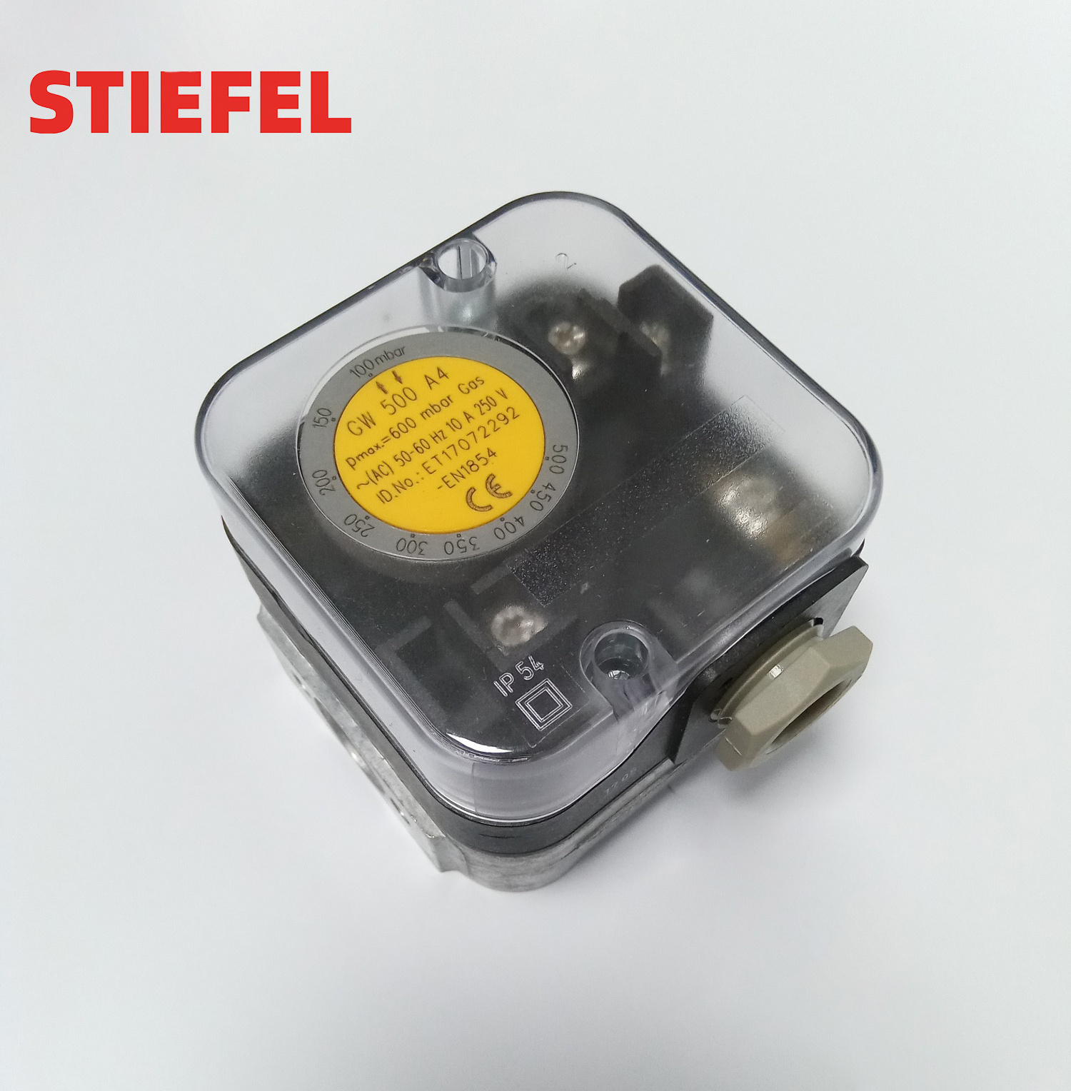 Gas Pressure Controller Air Pressure Switch With IP54 Protection Standard For Detection pressurized air switch