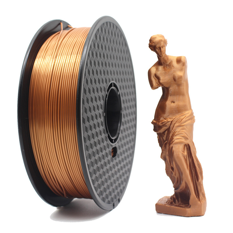 STing3D brand high quality copper filament filled above 50% copper neat wound 3d printer filament pla plus filament 175mm