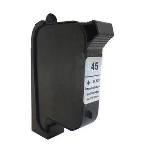 remanufactured 51645 ink cartridge black for hp45