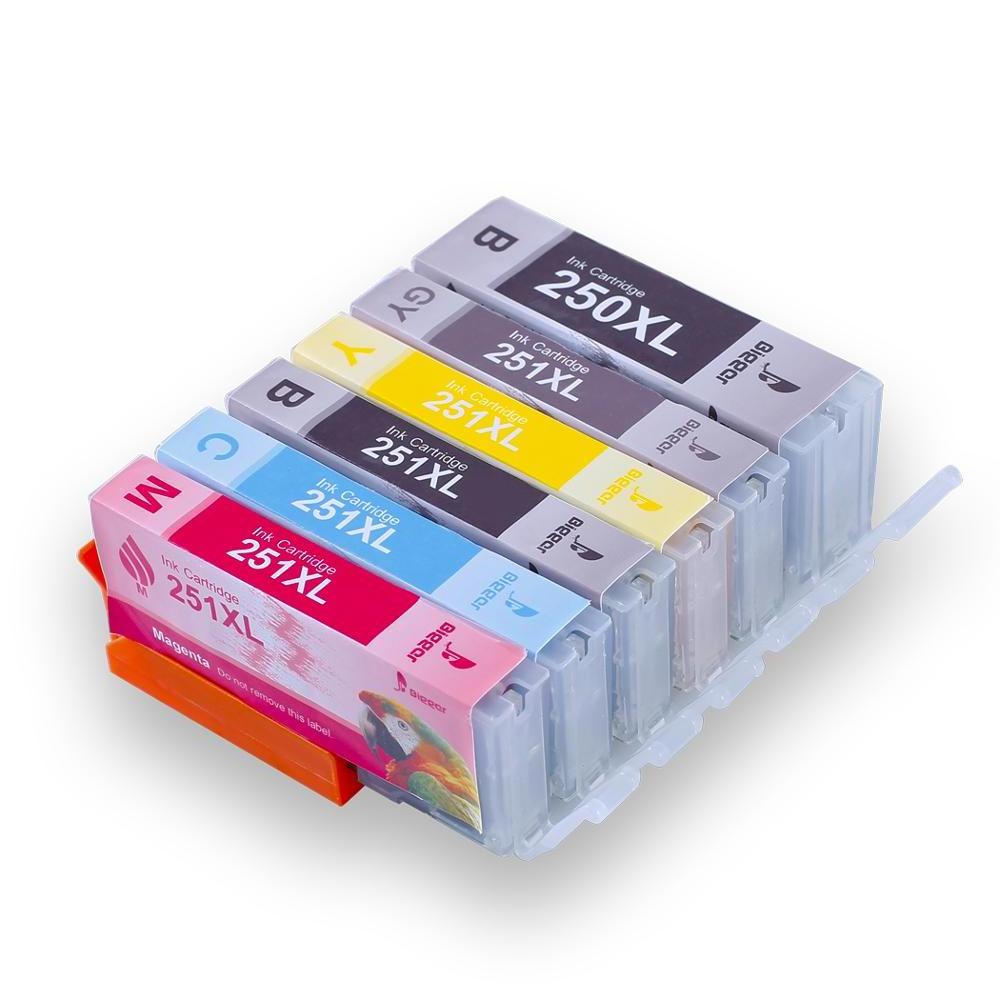 For edible printer ink cartridge pgi-250xl pgi 250 xl cli-251xl cli 251 xl