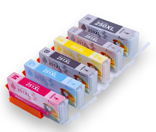 For edible printer ink cartridge pgi-250xl pgi 250 xl cli-251xl cli 251 xl