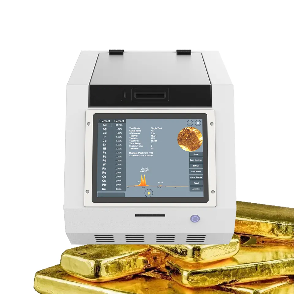 Hot selling XRF Gold Purity Tester Machine High Precision Gold Karat Analyzer Jewelry Tester Manufacturer Price