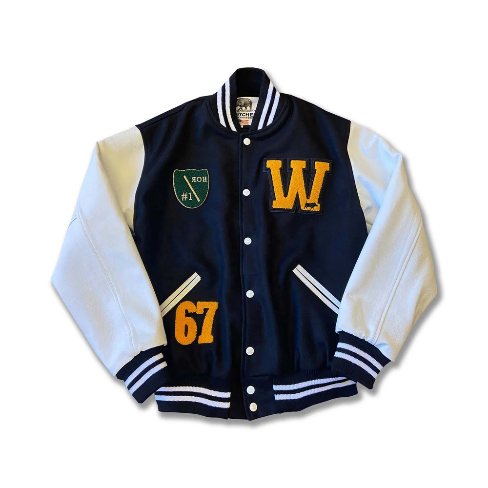 Custom Made baseball College Varsity Biker high quality twill breathable coat baseball varsity jacket Factory