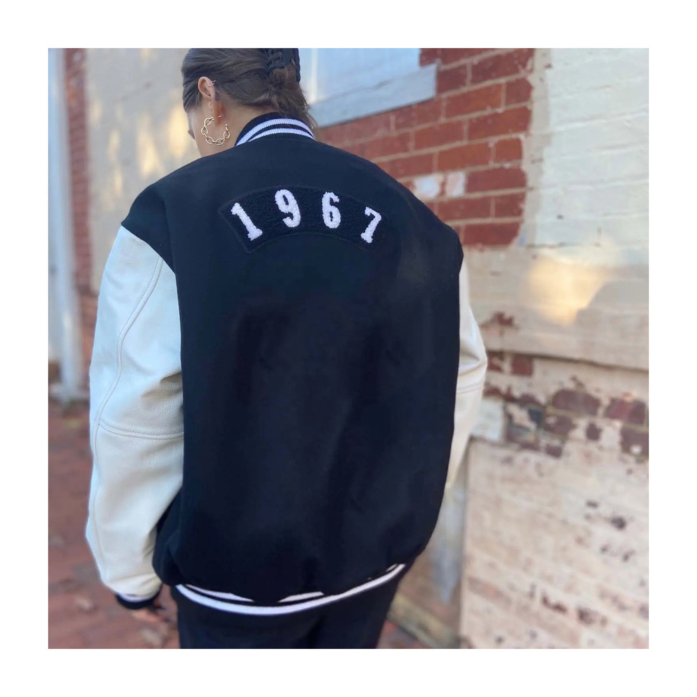 Custom Made baseball College Varsity Biker high quality twill breathable coat baseball varsity jacket Factory