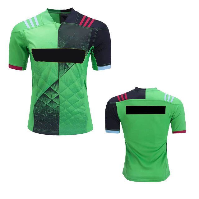 New Arrival 2024 wholesale customized rugby football wear rugby jersey 100% cotton for clubs