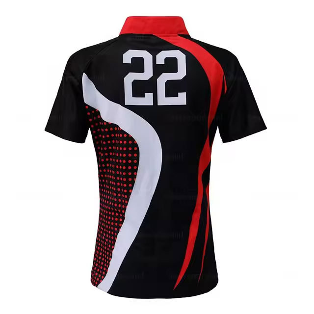 New Arrival 2024 wholesale customized rugby football wear rugby jersey 100% cotton for clubs