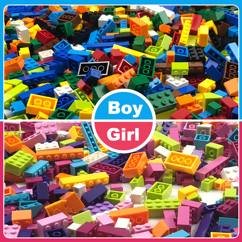 Colorful Diy Kids Educational Bulk 500pcs Classic Brick Toy Building Block Sets