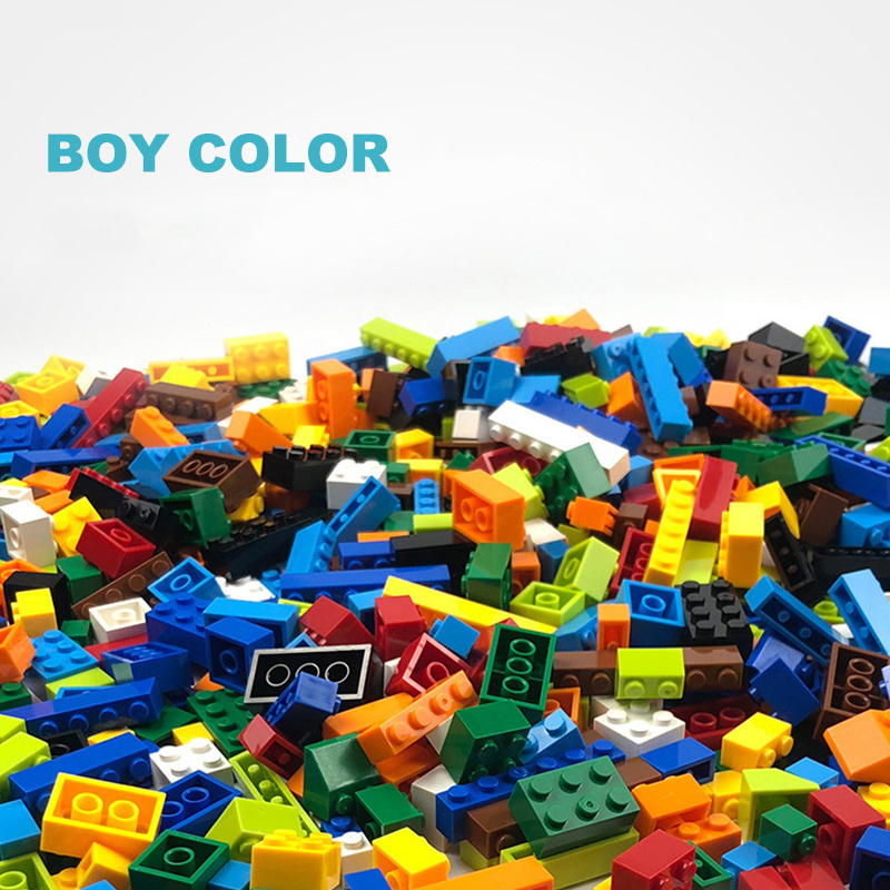 Colorful Diy Kids Educational Bulk 500pcs Classic Brick Toy Building Block Sets