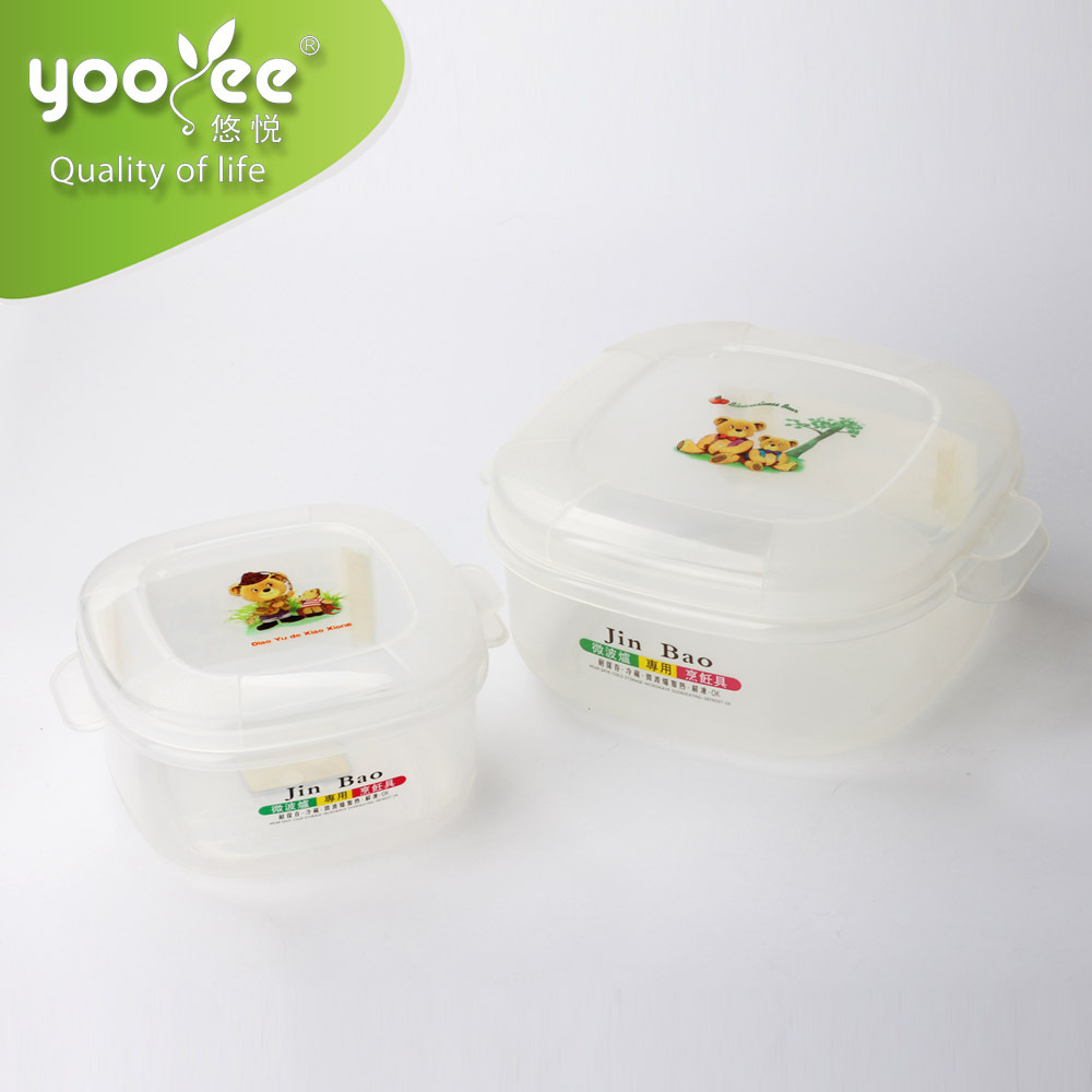 Fresh Food Storage Containers BPA Free Kitchen Plastic Storage Box