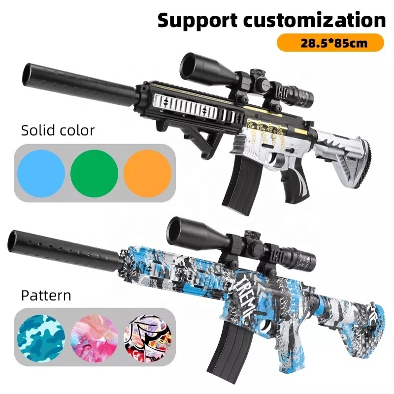 JinYing Gel Ball Blaster M416 Electric Blaster Boy Splatter Ball Gun Toy Outdoor Water Electrical Gel Gun Toy